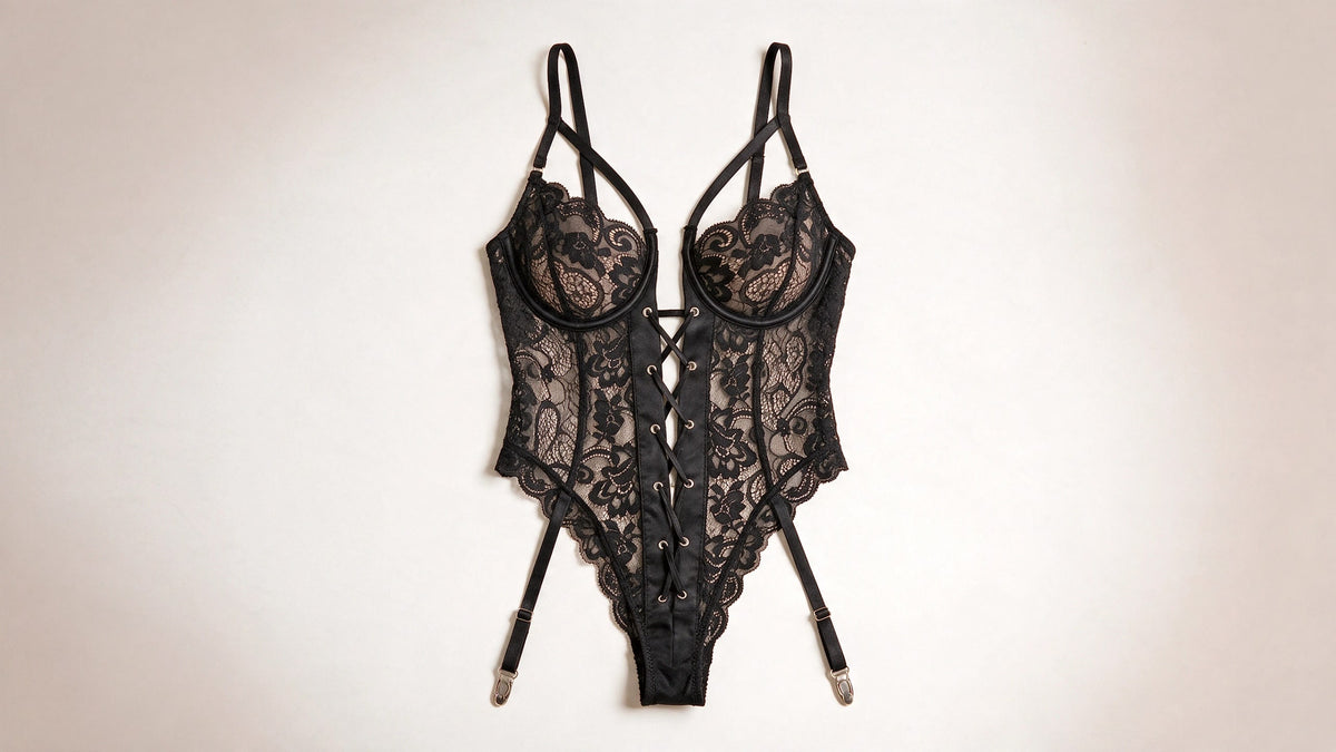 Women's Bodysuit - Gigi Black