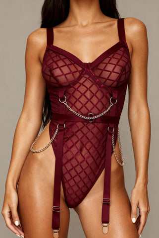 Body pour femme - UNTAMED Bordeaux