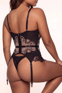 Two-Piece Lingerie Set - Dora Black
