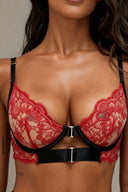 Ensemble lingerie deux pièces - KEELY Rouge - AFTR Underwear FR