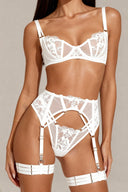 Ensemble lingerie pour femme cinq pièces - Joni Blanc