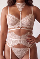 Ensemble lingerie pour femme cinq pièces - Luna Ivory