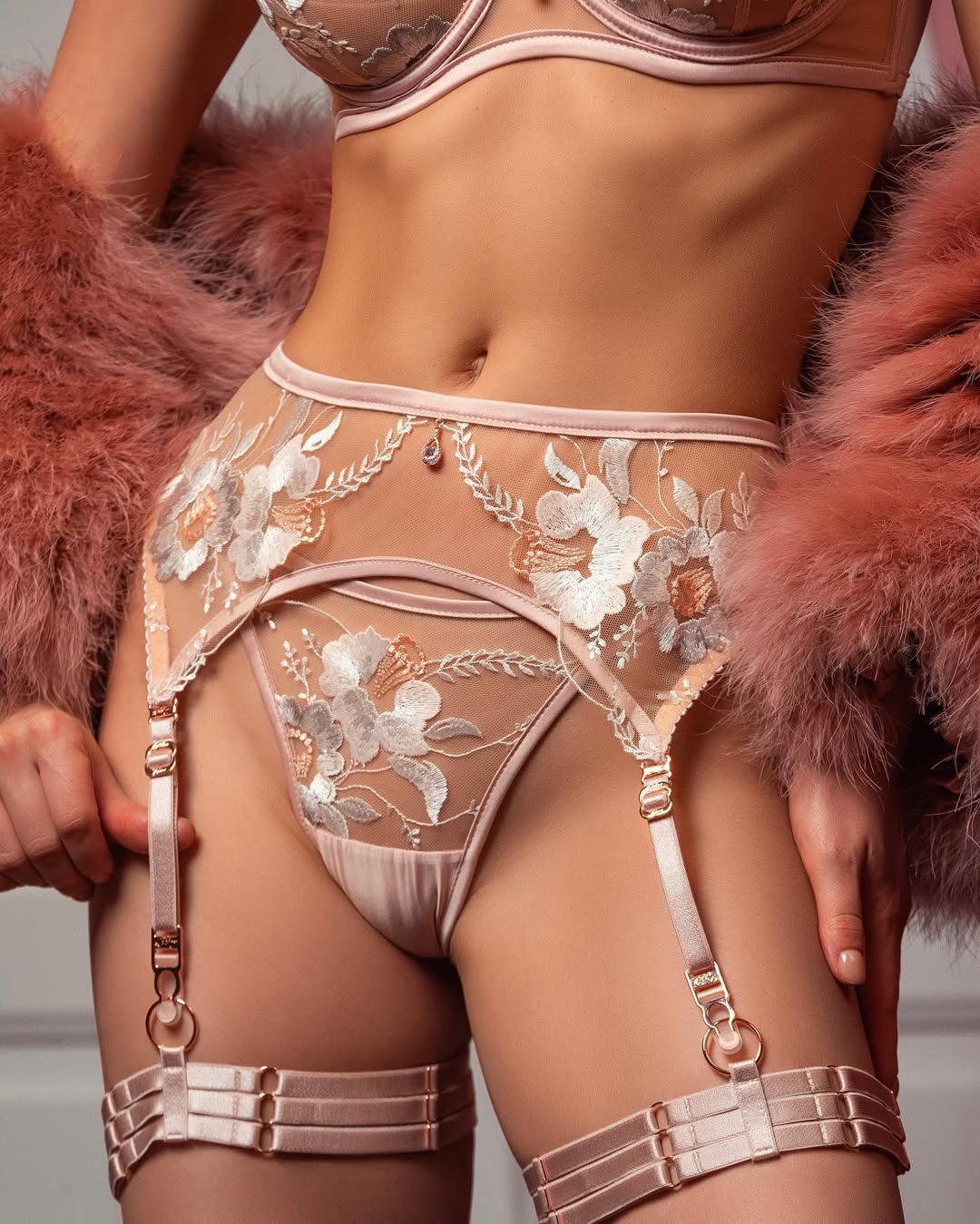 Four-piece lingerie set - Maisie