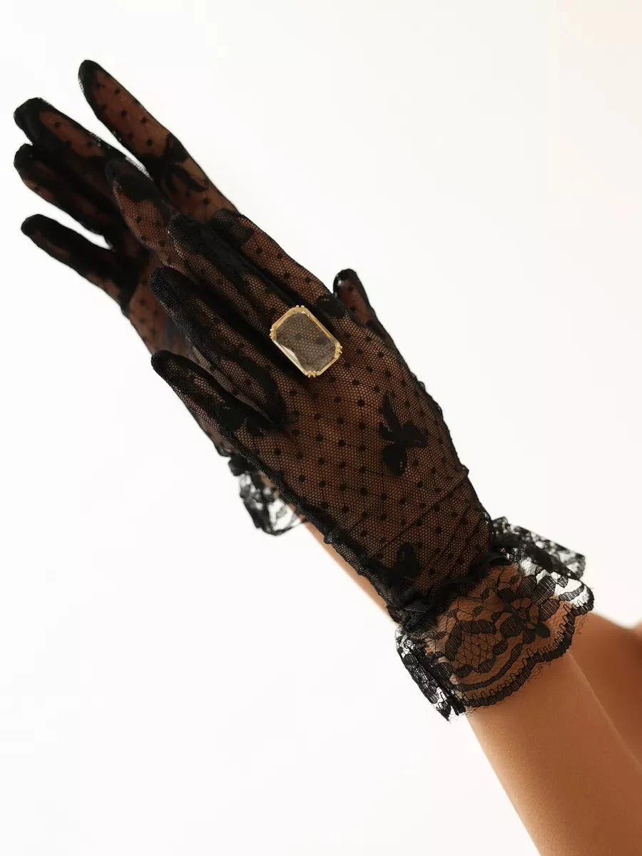 Gants en dentelle pour femme - Indra
